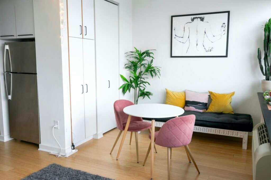 A small, well-planned apartment interior